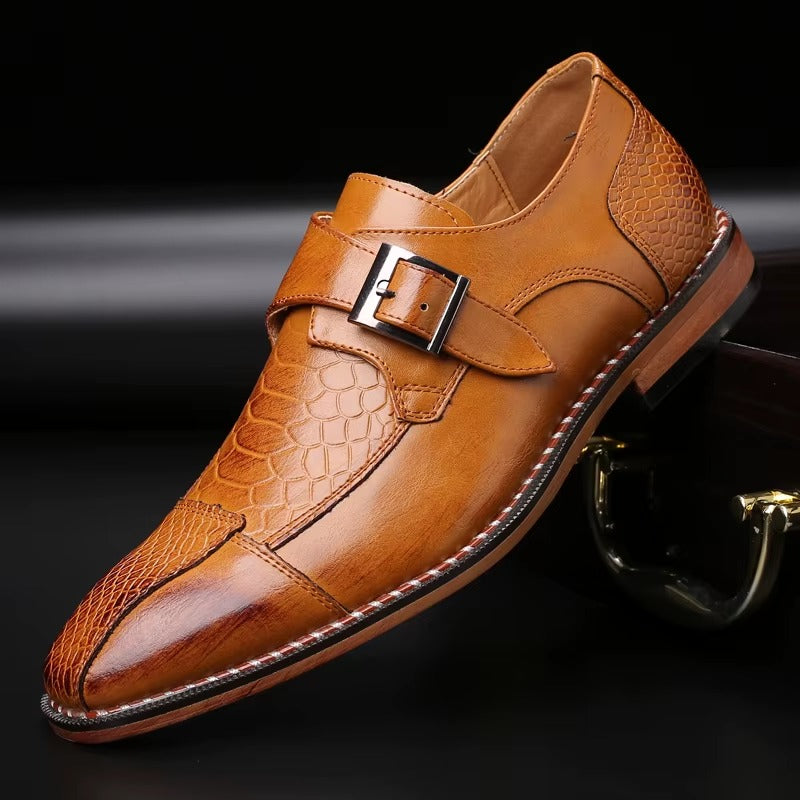 Leonard | Monarch Buckle Shoes