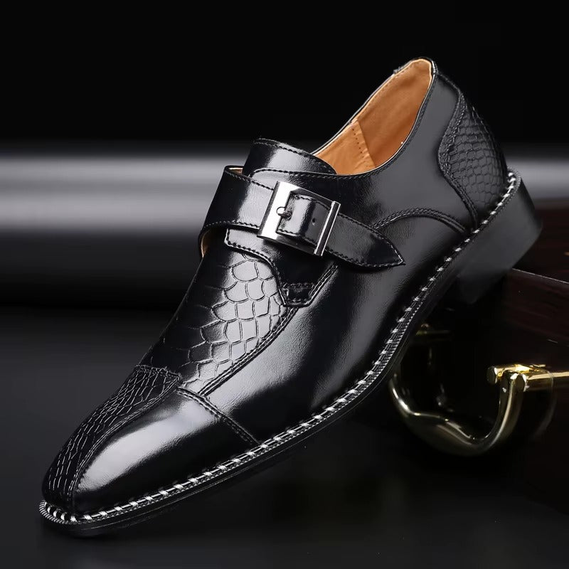 Leonard | Monarch Buckle Shoes
